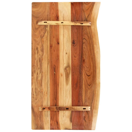 Bathroom Vanity Top Solid Acacia Wood 100x52x2.5 cm Bathroom Vanity Top Solid Acacia Wood 100x52x2.5 cm