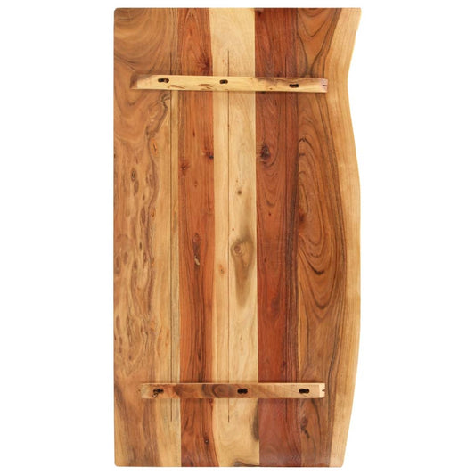 Bathroom Vanity Top Solid Acacia Wood 100x52x3.8 cm Bathroom Vanity Top Solid Acacia Wood 100x52x3.8 cm
