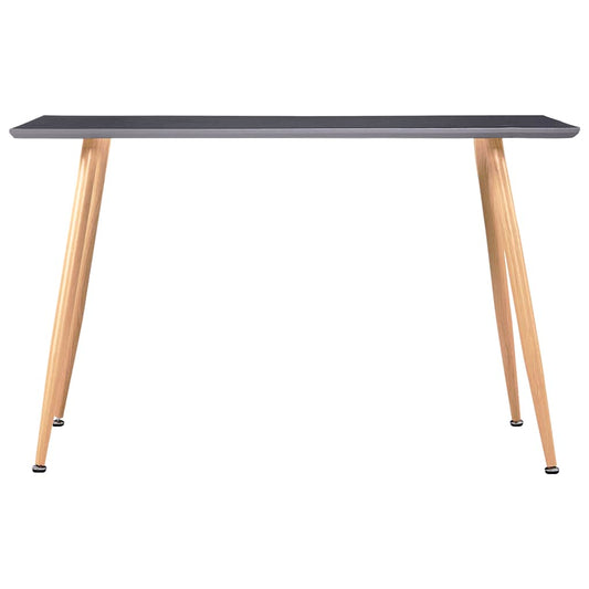 248310 vidaXL Dining Table Grey and Oak 120x60x74 cm MDF 248310 vidaXL Dining Table Grey and Oak 120x60x74 cm MDF