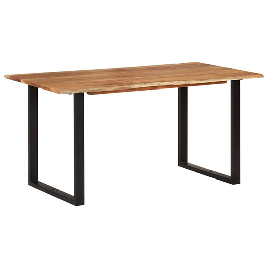 286473 vidaXL Dining Table 154x80x76 cm Solid Acacia Wood 286473 vidaXL Dining Table 154x80x76 cm Solid Acacia Wood