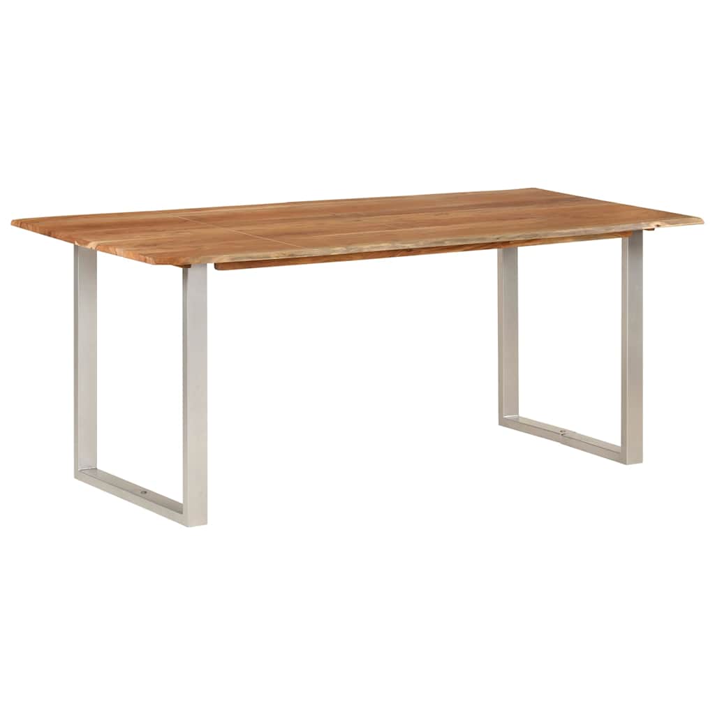 286476 vidaXL Dining Table 180x90x76 cm Solid Acacia Wood