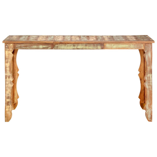 286489 vidaXL Dining Table 140x70x76 cm Solid Reclaimed Wood 286489 vidaXL Dining Table 140x70x76 cm Solid Reclaimed Wood