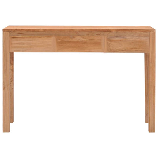287229 vidaXL Console Table 110x35x75 cm Solid Teak Wood 287229 vidaXL Console Table 110x35x75 cm Solid Teak Wood