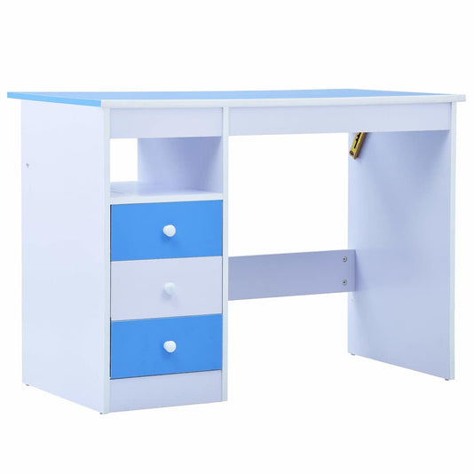 287446 vidaXL Children Drawing Study Desk Tiltable Blue and White 287446 vidaXL Children Drawing Study Desk Tiltable Blue and White