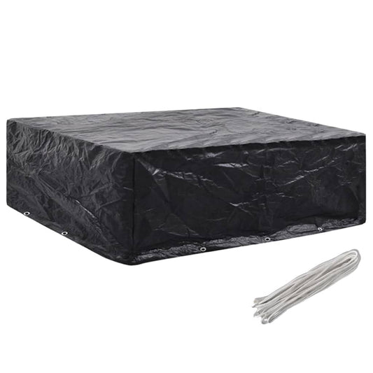 Garden Furniture Covers 2 pcs 8 Eyelets 250x210x90 cm Garden Furniture Covers 2 pcs 8 Eyelets 250x210x90 cm