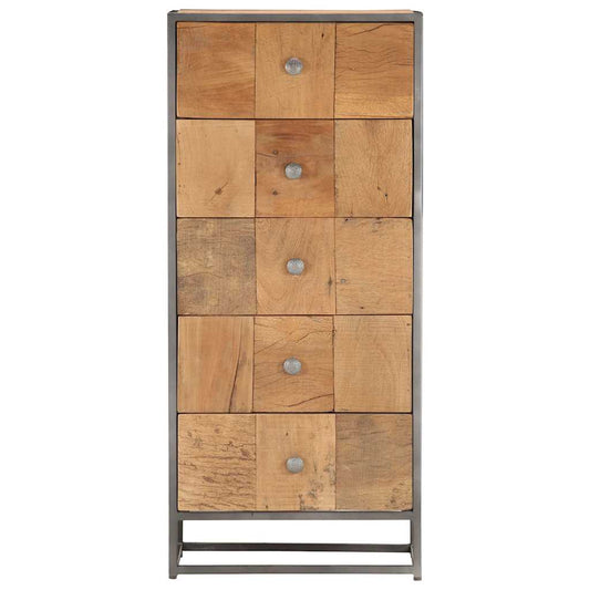 Drawer Cabinet 45x30x100 cm Solid Reclaimed Wood Drawer Cabinet 45x30x100 cm Solid Reclaimed Wood