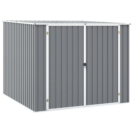 46254 vidaXL Garden Shed Grey 195x198x159 cm Galvanised Steel 46254 vidaXL Garden Shed Grey 195x198x159 cm Galvanised Steel