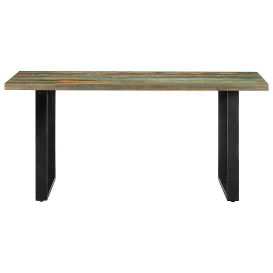 285832 vidaXL Dining Table 160x80x75 cm Solid Reclaimed Wood 285832 vidaXL Dining Table 160x80x75 cm Solid Reclaimed Wood