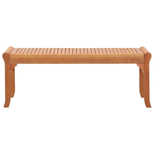 2-Seater Garden Bench 120 cm Solid Eucalyptus Wood 2-Seater Garden Bench 120 cm Solid Eucalyptus Wood
