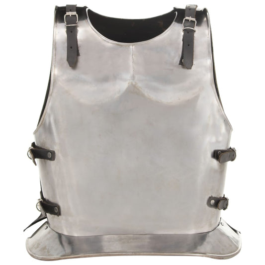 Medieval Knight Body Armour Cuirass Replica LARP Silver Steel Medieval Knight Body Armour Cuirass Replica LARP Silver Steel
