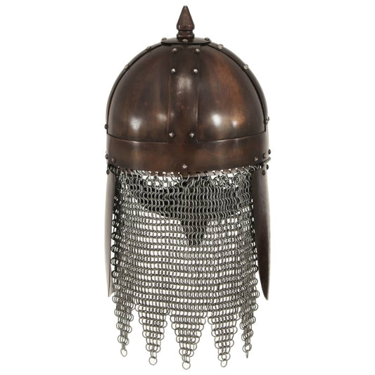 Viking Warrior Helmet Antique Replica LARP Copper Steel Viking Warrior Helmet Antique Replica LARP Copper Steel