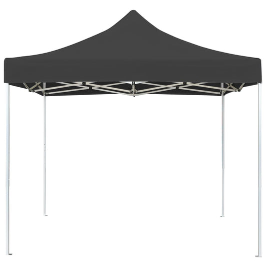 Professional Folding Party Tent Aluminium 2x2 m Anthracite Professional Folding Party Tent Aluminium 2x2 m Anthracite