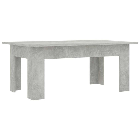 Coffee Table Concrete Grey 100x60x42 cm Engineered Wood Coffee Table Concrete Grey 100x60x42 cm Engineered Wood