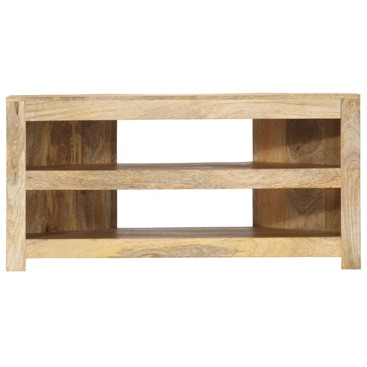 Corner TV Cabinet 90x45x45 cm Solid Mango Wood Corner TV Cabinet 90x45x45 cm Solid Mango Wood