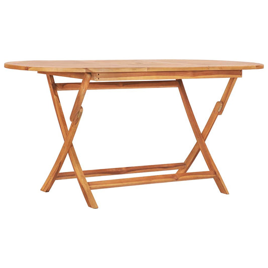 7 Piece Folding Outdoor Dining Set Solid Teak Wood 7 Piece Folding Outdoor Dining Set Solid Teak Wood