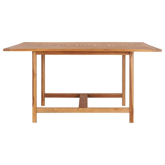 Garden Table 150x150x76 cm Solid Teak Wood Garden Table 150x150x76 cm Solid Teak Wood