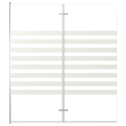 146225 vidaXL Bath Enclosure 120x140 cm Tempered Glass Stripe 146225 vidaXL Bath Enclosure 120x140 cm Tempered Glass Stripe