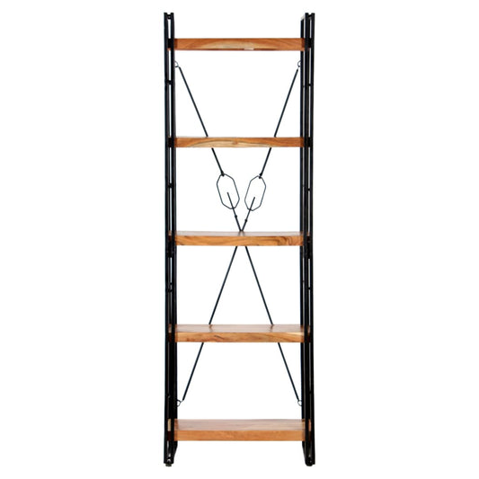 5-Tier Bookcase 60x30x180 cm Solid Acacia Wood 5-Tier Bookcase 60x30x180 cm Solid Acacia Wood