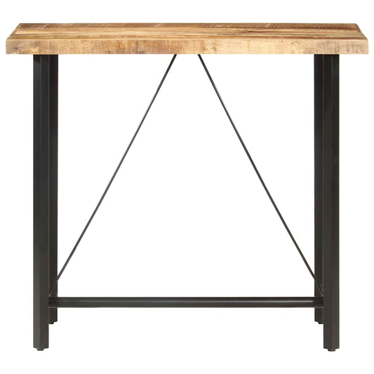 286611 vidaXL Bar Table 120x58x107 cm Rough Mango Wood 286611 vidaXL Bar Table 120x58x107 cm Rough Mango Wood