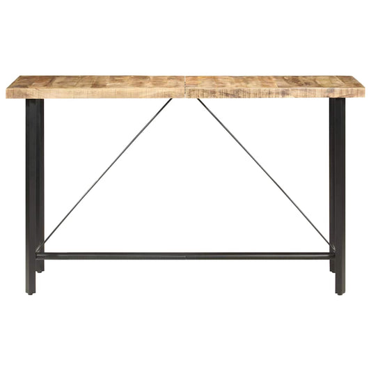 286613 vidaXL Bar Table 180x70x107 cm Rough Mango Wood 286613 vidaXL Bar Table 180x70x107 cm Rough Mango Wood