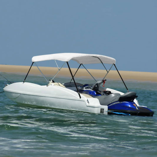 3 Bow Bimini Top White 183x140x137 cm 3 Bow Bimini Top White 183x140x137 cm