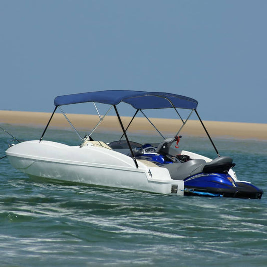 3 Bow Bimini Top Blue 183x160x137 cm 3 Bow Bimini Top Blue 183x160x137 cm