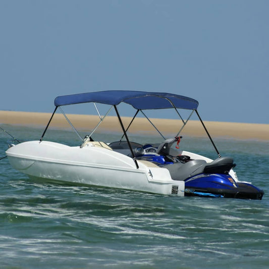 3 Bow Bimini Top Blue 183x180x137 cm 3 Bow Bimini Top Blue 183x180x137 cm