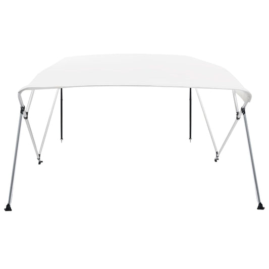 4 Bow Bimini Top White 243x180x137 cm 4 Bow Bimini Top White 243x180x137 cm