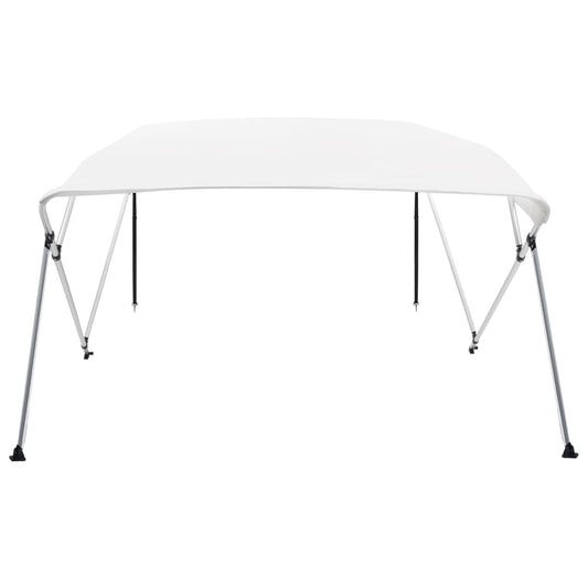4 Bow Bimini Top White 243x196x137 cm 4 Bow Bimini Top White 243x196x137 cm