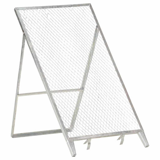 146151 vidaXL Garden Sieve Galvanised Steel 146151 vidaXL Garden Sieve Galvanised Steel