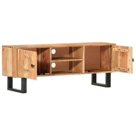 287341 vidaXL TV Cabinet 118x30x45 cm Solid Acacia Wood 287341 vidaXL TV Cabinet 118x30x45 cm Solid Acacia Wood