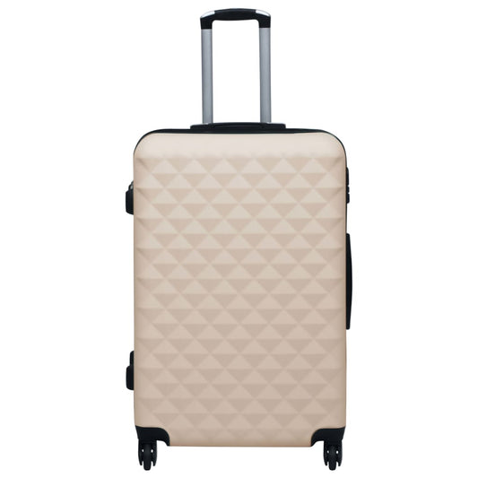 Hardcase Trolley Set 2 pcs Gold ABS Hardcase Trolley Set 2 pcs Gold ABS