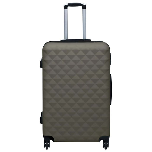 92432 vidaXL Hardcase Trolley Set 2 pcs Anthracite ABS 92432 vidaXL Hardcase Trolley Set 2 pcs Anthracite ABS