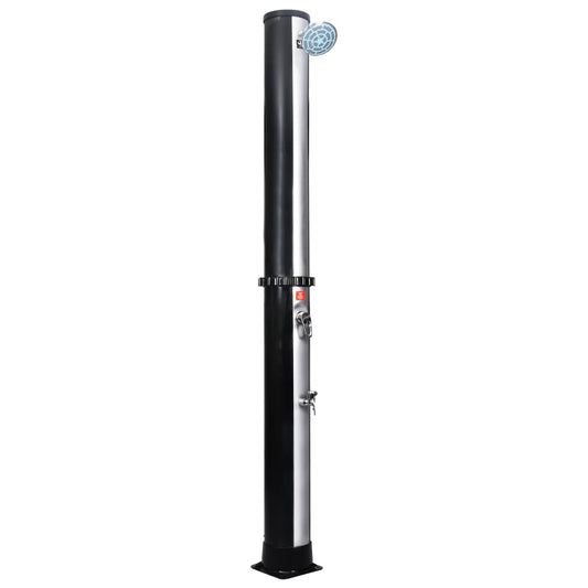Outdoor Solar Shower with Shower Head and Faucet 40 L Outdoor Solar Shower with Shower Head and Faucet 40 L
