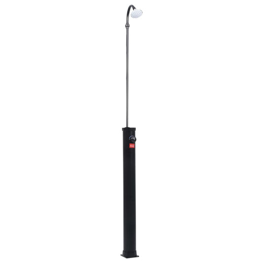 Solar Shower | Black | PVC and ABS | 215 cm tall | Height-Adjustable Solar Shower | Black | PVC and ABS | 215 cm tall | Height-Adjustable