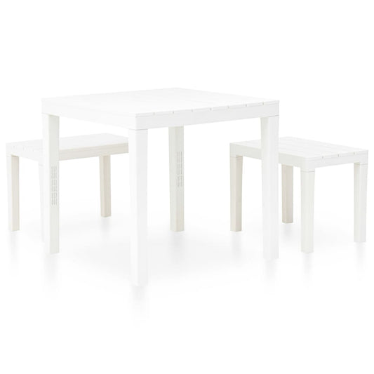 Garden Set | White | Plastic | Medium | Durable | Garden Set | Square Garden Set | White | Plastic | Medium | Durable | Garden Set | Square