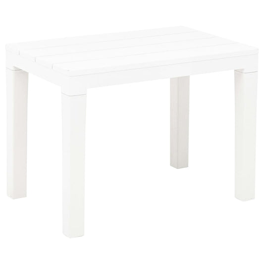 Garden Benches 2 pcs White Plastic Garden Benches 2 pcs White Plastic