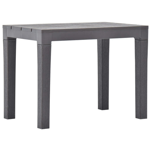 Garden Benches 2 pcs Mocca Plastic Garden Benches 2 pcs Mocca Plastic