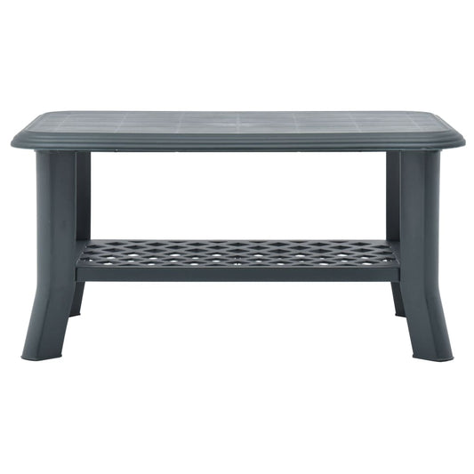 Coffee Table Green 90x60x46 cm Plastic Coffee Table Green 90x60x46 cm Plastic