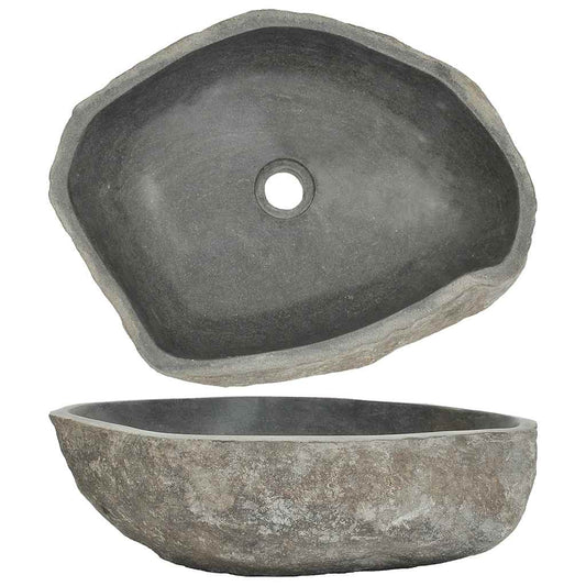 Basin River Stone Oval (45-53)x(34-41) cm Basin River Stone Oval (45-53)x(34-41) cm