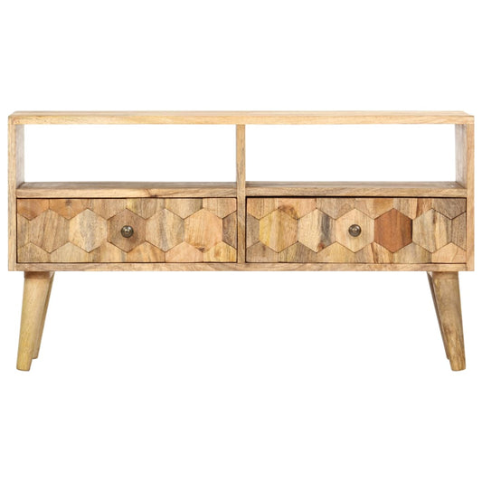 286463 vidaXL TV Cabinet 90x30x50 cm Solid Mango Wood 286463 vidaXL TV Cabinet 90x30x50 cm Solid Mango Wood