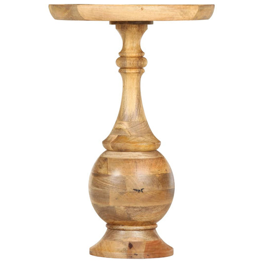 Round Side Table 43x43x66 cm Solid Mango Wood Round Side Table 43x43x66 cm Solid Mango Wood