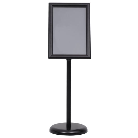 A3 Pedestal Poster Stand Black Aluminium Alloy A3 Pedestal Poster Stand Black Aluminium Alloy