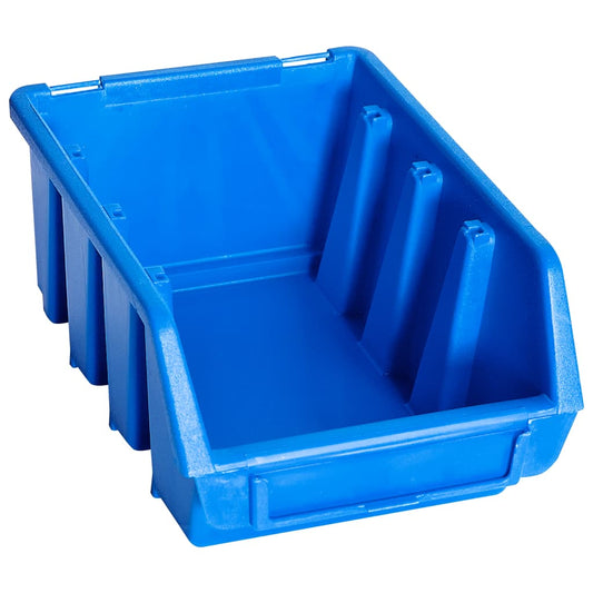 Stacking Storage Bins 20 pcs Blue Plastic Stacking Storage Bins 20 pcs Blue Plastic