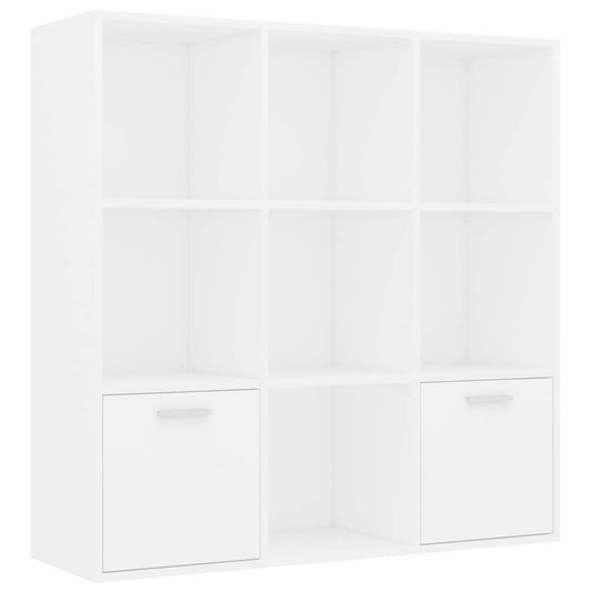 Cabinet | White | Engineered Wood | 98 cm | Book Cabinet | Rectangular Cabinet | White | Engineered Wood | 98 cm | Book Cabinet | Rectangular
