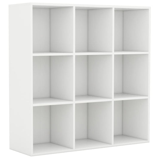 Book Cabinet White 98x29x97.5 cm Engineered Wood Book Cabinet White 98x29x97.5 cm Engineered Wood