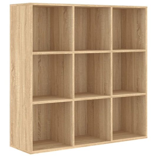 Book Cabinet Sonoma Oak 98x29x97.5 cm Engineered Wood Book Cabinet Sonoma Oak 98x29x97.5 cm Engineered Wood