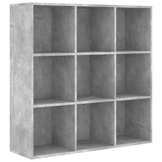 Book Cabinet Concrete Grey 98x29x97.5 cm Engineered Wood Book Cabinet Concrete Grey 98x29x97.5 cm Engineered Wood