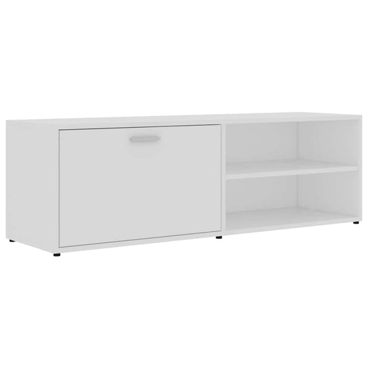 801152 vidaXL TV Cabinet White 120x34x37 cm Engineered Wood 801152 vidaXL TV Cabinet White 120x34x37 cm Engineered Wood