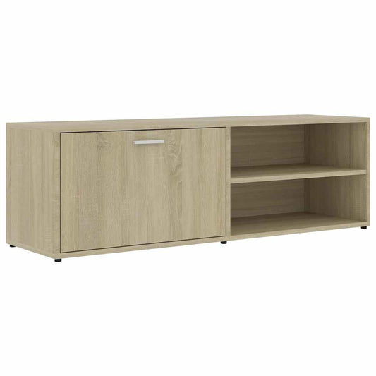 801155 vidaXL TV Cabinet Sonoma Oak 120x34x37 cm Engineered Wood 801155 vidaXL TV Cabinet Sonoma Oak 120x34x37 cm Engineered Wood